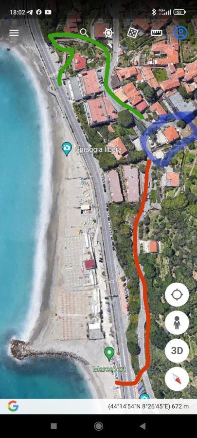 Una finestra sul mare monolocale Apartment Bergeggi Exterior foto